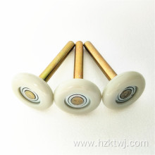 2*4 Garage door beige nylon roller